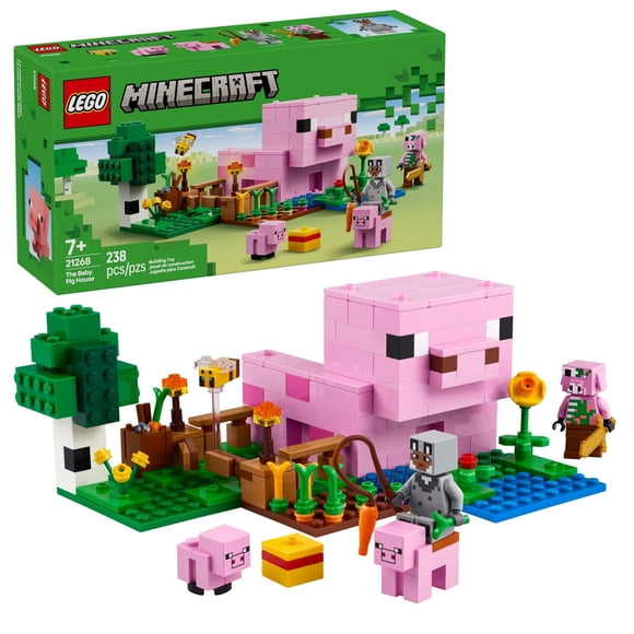 LEGO Minecraft La Casa del Cerdito 21268 238 Piezas