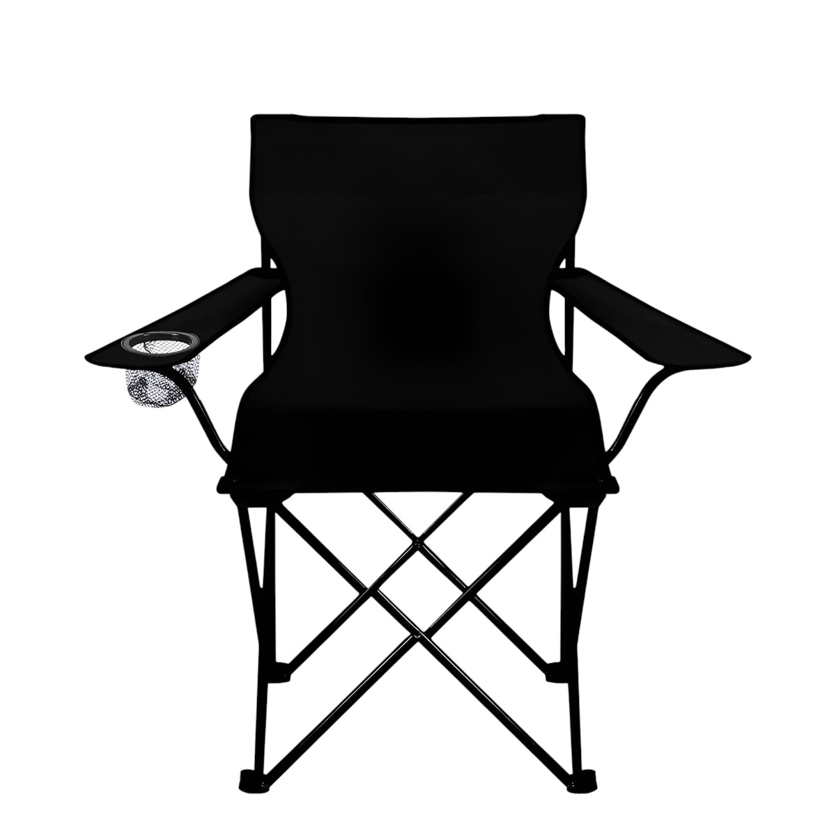 Genérico - Silla Plegable Camping Picnic Playa Silla Con Portavasos