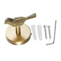 Bothyi - Organizador De Ganchos Para Abrigos Montado En La Pared, Accesorios Resistentes Para Batas, Bufandas, Pájaros De Entrada