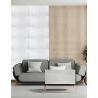 Panel Antihumedad Yeso Seccoplac Modelo Atenas Blanco