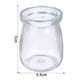 thumbnail image 2 of Pack de 6 Frascos de Vidrio Pudding 100 ml Con Tapa Plástica, 2 of 3
