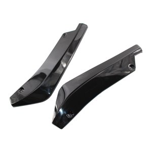 Ioensy - 1 Par Universal Parachoques Trasero Labio Splitter Winglets Splitter Aletas Suvs Camiones