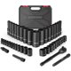 thumbnail image 1 of Juego de herramientas Eastvolt Drive Socket, llave de trinquete, 46 piezas, 1 of 8