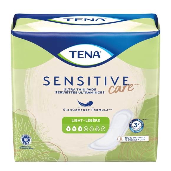 Protectores TENA Intimates Ultra Delgados Absorción Ligera Paquete de 60