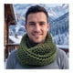 thumbnail image 1 of Bufanda Cuello Estilo Punto Inglés Lana Invierno Abrigado, 1 of 5