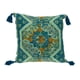 thumbnail image 1 of Cojín Parkland Collection Lotus Transitional Teal, 1 of 1