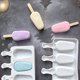 thumbnail image 3 of X2 Moldes De Silicona Para Helados Molde Helado Paletas 8cav Color Blanco, 3 of 8