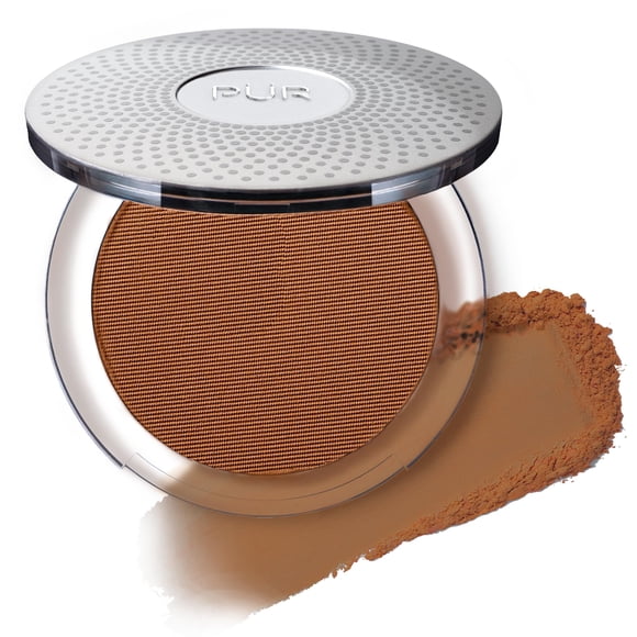 Base de maquillaje en polvo PÜR Beauty 4 en 1 con SPF 15 (canela)