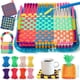 thumbnail image 1 of Kit De Telar Para Niñas Mayores De 6 Años Con 224 Trabillas Para Manualidades, 1 of 9