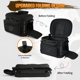 thumbnail image 2 of Transportín para mascotas UALLIN para motocicleta 49x33x32 cm 20 lb (9 kg) (negro), 2 of 9