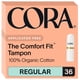 thumbnail image 1 of Tampones Cora 100% algodón orgánico ultraabsorbentes (36), 1 of 7