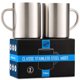 thumbnail image 1 of Tazas Real Deal Steel, acero inoxidable, 450 ml, juego de 2, 1 of 9