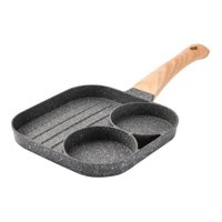 Genérico - Sarten Para Desayuno Con 2 Huevos Hamburguesas Panqueques