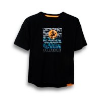 Polera Niño Negro Pillin