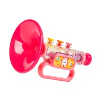 Magideal - Juguetes De Trompeta, Juguetes Para Bebés, Niños Pequeños, Regalos Musicales De Cumpleaños, Animales De Dibujos Animados, Juguetes Con Altavoz Pequeño Rosa