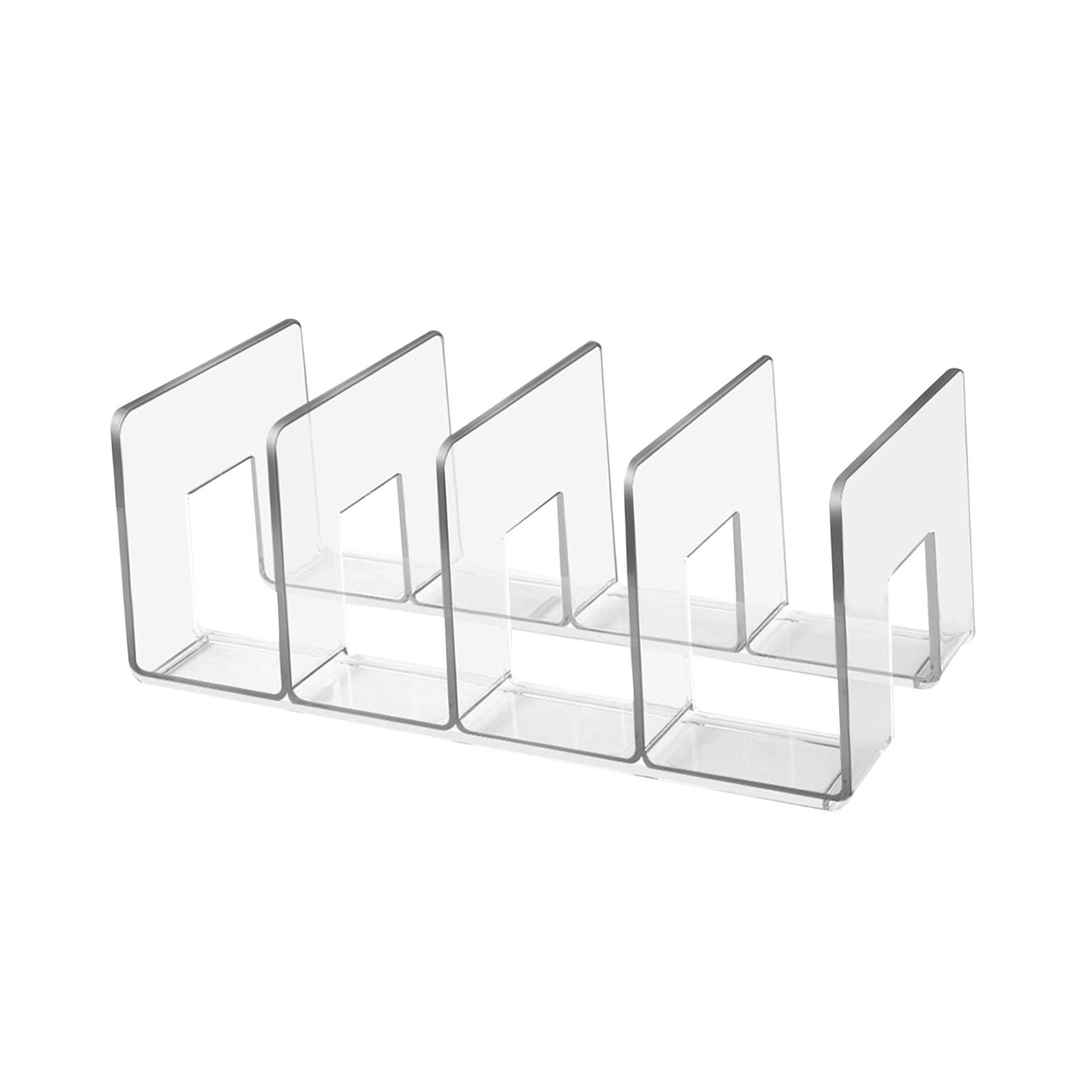 Bothyi - Divisores De Almacenamiento De Bolsas, Organizador De Monedero Para Armario, Escritorio, Estantería Para El Hogar, Transparente