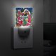 thumbnail image 4 of Navidad: Bienvenido a Villa Quién Luz nocturna LED con sensor de anochecer a amanecer para dormitorio, baño, pasillo, escaleras - Lámpara LED nocturna de enchufe, 0.5W - 1 pieza, 4 of 6