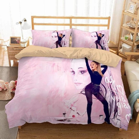 Ariana Grande Portrait As Viva Giam Quilt Duvet Cover Set Bedding3-Piece Bedding Set