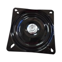 Magideal - Asiento De Hierro Base Giratoria Muebles De Barra Para El Hogar Rodamientos De Bolas Completos 6 Pulgadas Taburete De Barra De 360 Grados Reemplazo De