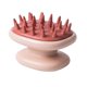 thumbnail image 2 of Ducha De Mano Cabello Cuero Cabelludo Champú Masajeador Cepillo Depurador De Cabeza Salón Rosa, 2 of 5