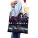 thumbnail image 4 of Britannia Bolso de tela con estampado de lienzo para mujer, bolsa de compras reutilizable y estética, con cremallera interior, regalo para mujer,38*45cm., 4 of 6