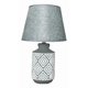 thumbnail image 1 of Lampara De Velador Lampara De Mesa Diseño Etnico Gris, 1 of 2