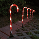 thumbnail image 3 of Set 5 Bastones De Navidad Luces Solares Navidad Jardin Hogar, 3 of 8
