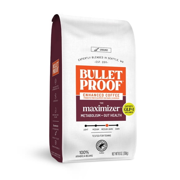 Café molido Bulletproof Maximizer 283 g tostado medio oscuro