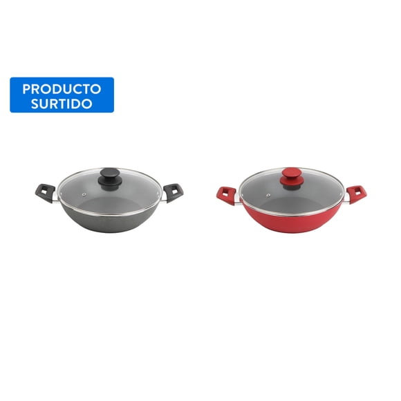 Olla Arrocera Aluminio Forjado Antiadherente 28 cm 2 piezas, 1 Un