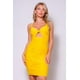 thumbnail image 1 of Vestido Mini Fruncido con Abertura Frontal y Tirantes Finos, 1 of 5