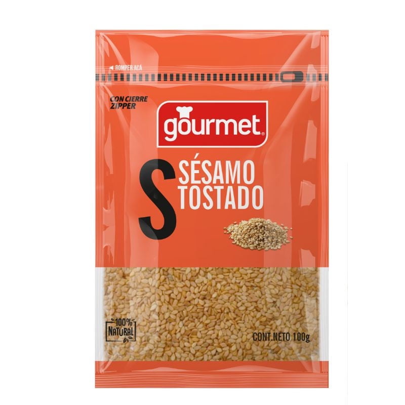 Sésamo Tostado Bolsa 100 g Gourmet