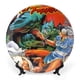 thumbnail image 1 of Street Fighter (juego) Plato decorativo de porcelana fina (bone china), plato decorativo de cerámica para hogar, oficina, soporte de pared, platos decorativos para dormitorio - 6 pulgadas (15 cm), 1 of 6