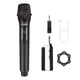 thumbnail image 1 of Micrófono inalámbrico talomen K60-1 recargable de 2,4 GHz negro, 1 of 8