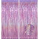 thumbnail image 1 of Cortina metalizada Melsan de 2 piezas, 3.2 x 8.2 ft, 1 of 3