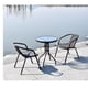 thumbnail image 2 of Juego De Terraza De Balcón Comedor Mesa Vidrio Kate 2 Sillas, 2 of 10