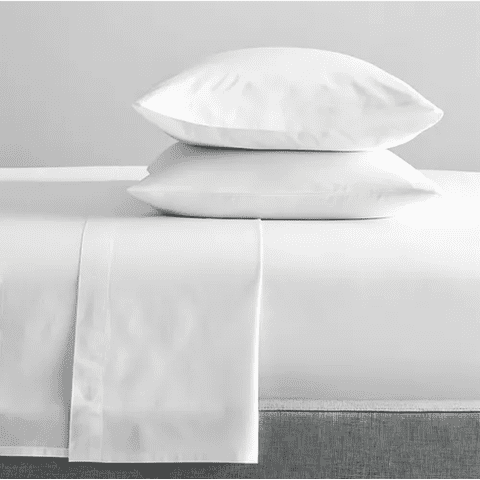 Genérico - Sabanas 250 Hilos Rosewood Jamaica 2 Plazas Color Blanco