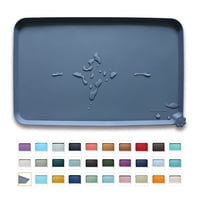 Alfombrilla De Alimentación Para Mascotas Hoki Found, Impermeable, Silicona, Varios Tamaños