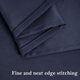 thumbnail image 5 of REGALWOVEN 2 piezas de panel de cortina pequeña para ventana, cortina de cocina, azul marino 52 x 36 pulgadas, 5 of 7