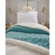 thumbnail image 5 of Frazada Sherpa Premium Con Diseño De Diamantes King, 5 of 6