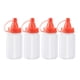 thumbnail image 2 of 4 Botellas Peque?as Para Apretar, Contenedor Portátil De Almacenamiento De Alimentos, Botellas Para Condimentos, Botella Roja, 2 of 5