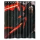 thumbnail image 1 of Cortina de ducha Kylo Ren Star Wars, juego de cortina de baño con ganchos, tamaño 60 x 72 pulgadas, 1 of 3