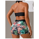 thumbnail image 5 of Conjunto De Bikini Traje De Baño Mujer Tropical Negro Europeo, 5 of 6