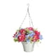 thumbnail image 4 of Flores Colgantes Artificiales Con Maceta De Cadena De Cesta Para Terraza, Patio Al Aire Libre, Estilo D, 4 of 5