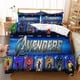 thumbnail image 1 of Marvel Avengers Quilt Duvet Duna Cover Set Queen Bedding Set Gift3-Piece Bedding Set (1 Duvet Cover + 2 Pillow Shams), 1 of 5