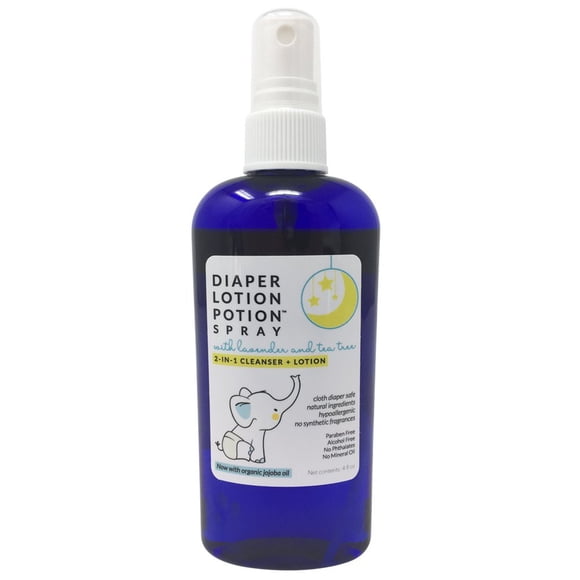 Loción para pañales, poción limpiadora en aerosol, jabón MoonDance, 120 ml