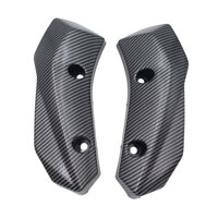 Magideal - Protectores De Cubierta De Radiador Lateral De Motocicleta, Reemplazan Directamente Los Accesorios, Fácil Instalación, Protector De Carenados Delanter