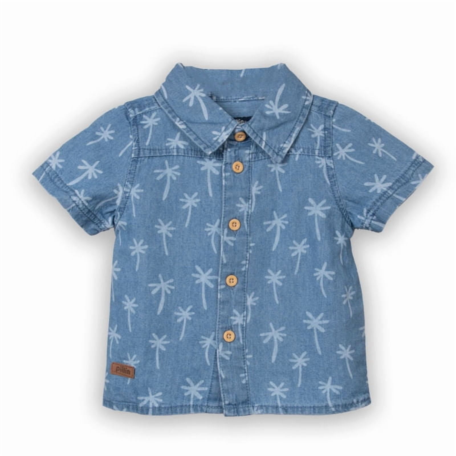 Camisa Bebe Niño Denim Pillin