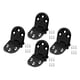 thumbnail image 3 of Bisagras Para Muebles De Metal Inoxidable De 4 Piezas Rotación De 180 Grados Negro, 3 of 5