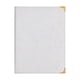 thumbnail image 2 of Funda Para Menú De Restaurante De Piel Sintética, Elegante Libro De Menú Para Restaurante, Hotel, Cafetería, Color Blanco, 2 of 5