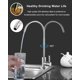 thumbnail image 4 of Grifo de cocina Gonabos de acero inoxidable sin plomo para agua purificada, 4 of 6